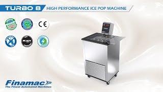 Turbo 8 Black - The most economical ice pop machine on the market