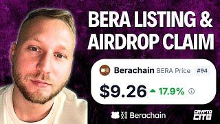 Berachain LIVE: Bera Airdrop Claim And Price Movement | MANTRA, Noble, Movement, Cosmos Crypto