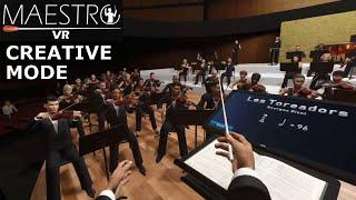 Maestro VR - Gameplay - Creative Mode