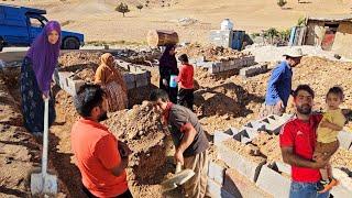 Rural renovation: The Javad family goes on a construction trip with the arrival of a worker