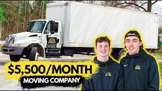 21 Year Olds Start $5,500/Month Moving Business