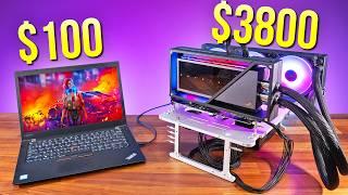 I Added a $3800 GPU to a $100 Laptop! Can it Game? - ASUS ROG Matrix eGPU