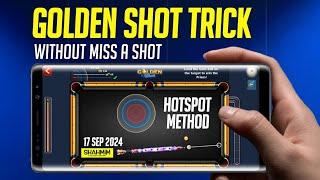 Golden Shot Play Trick Without Miss A SHOT 2024 | FREE 100 Cash Or Legendary Boxes in 8 Ball Pool