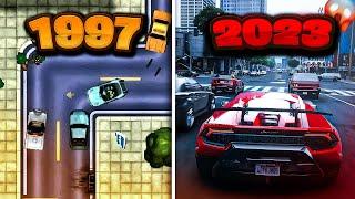 the history of grand theft auto  (1997-2023)