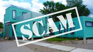 7 reasons why shipping container homes are a SCAM