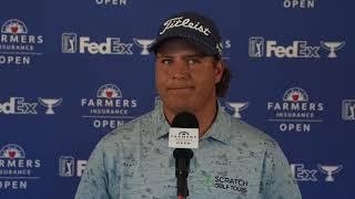 Aldrich Potgieter Discusses 2025 Farmers Insurance Open | PGA Tour Wednesday Flash Interview