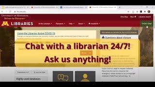 UMN Libraries for CIS Students