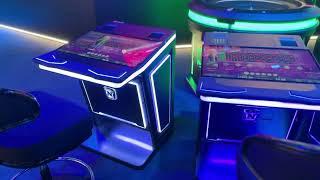 Novomatic roulette terminals linked with automatic wheel, Austrian EGT, slot roulette games