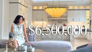 Inside A $6,500,000 Newly Built Luxury Home In Toronto!