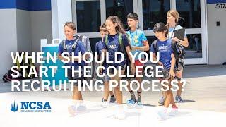 When Should You Start the College Recruiting Process?