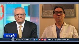 Dr. Richard Cheng is interviewed at CGTN CHINA 24 on Aug 2 2021