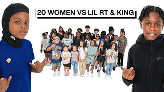 20 GIRLS VS 2 RAPPERS: LIL RT & FNG LIL KING