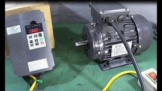 XSY-AT1 VFD & 3 Phase Motor Bench Test Review Mini Lathe & Myford..