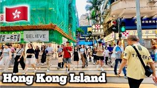 Hong Kong Island: Exploring The Busy Streets of Wan Chai | Walking Tour & Dim Sum
