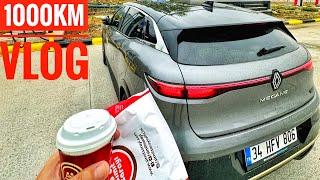 ELEKTRİKLE 1000 KM GİTTİM! | RENAULT MEGANE UZUN YOL | DOĞUDA ŞARJ SORUNU VAR MI? | MALATYA | VLOG