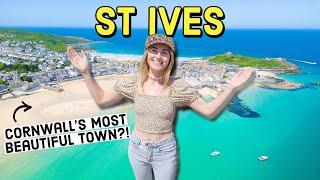 Day Trip to St Ives! Is this Cornwall's Prettiest Town?! England Travel Vlog