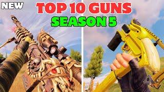 TOP 10 BEST GUNS IN SEASON 5 of CODM! (Gunsmith) | codm br best guns | call of duty mobile | Codm br