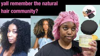 remember the natural hair community?