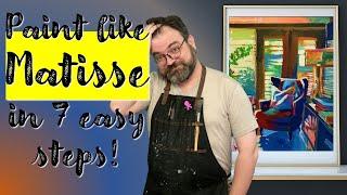 Paint like Matisse in 7 easy steps!