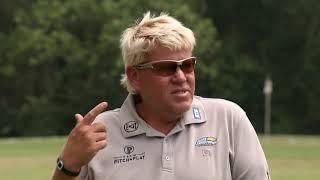 John Daly explains his choke down, three quarter shot