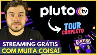 PLUTO TV AINDA É GRÁTIS E CADA VEZ MELHOR!! Tour Completo