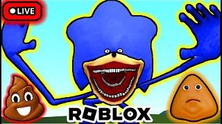 POU JUEGA ROBLOX CON SUSCRIPTORES EN VIVO  Juegos y Gameplays Shin Sonic