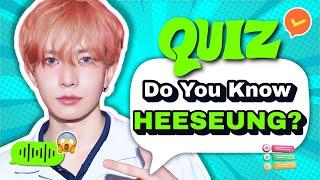 ULTIMATE Heeseung Enhypen Quiz! Are You a REAL Engene 