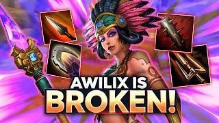 Awilix IS IN SMITE 2 AND SHE IS OP!