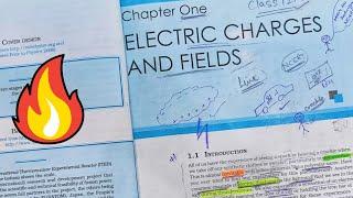 NCERT Line by Line | Chapter1  Class12  Physics | Electric charge and Field ONESHOT | CBSE NEET JEE