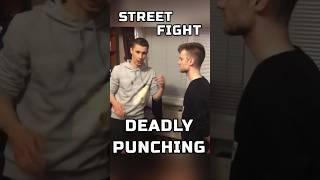 DEADLY PUNCHING. Street Fight.|Self Defense. #boxing #mma #selfdefense #streetfighter #fighter#viral