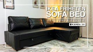 IKEA FRIHETEN SOFA BED UNBOXING  |  REVIEW