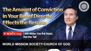 I Will Make You the Head, Not the Tail | WMSCOG, Church of God, Ahnsahnghong, God the Mother