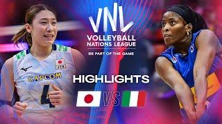  JPN vs.  ITA - Gold Match | Highlights | Women's VNL 2024