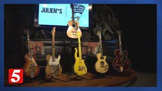 Legendary guitars on display at Musicians Hall of Fame and Museum through Saturday