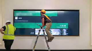 Digital Display Install at the Broadmoor Hotel - Boyd Sign Systems