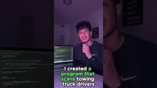Automating TOWING with code! #shorts