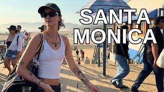 LOS ANGELES Walking Tour [4K] - SANTA MONICA