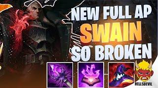 WILD RIFT | *NEW* FULL AP SWAIN BUILD IS BROKEN! | Challenger Swain Gameplay | Guide & Build