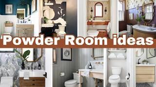 200+ Modern Powder Room Designs and Decorating Ideas For Your Trendy Half Bathroom