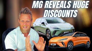 MG slashes prices by up to $10,000 as EV price war intensifies