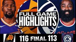 PHOENIX SUNS  VS  L.A CLIPPERS  FULLGAME HIGHLIGHTS