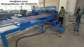 Wire mesh welding machine for eps 3d panel, lengthen type 2.4M
