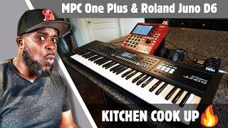 Kitchen Cookup: Made a Crazy Beat with MPC One Plus & Roland Juno D6 