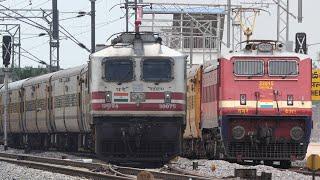 Rapid ARRIVALS and Superb Acceleration Trains | Diesel and Electric Trains | Indian Railways