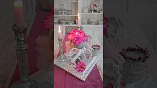 Pinkfarbener Herbstanfang im leuchtenden Kürbis 🩷 DIY IDEE - Herbstdeko in pink #shorts #DIY