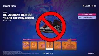 The Fortnite KICKS Cosmetics Have Been DELAYED