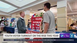 Youth voter turnout on the rise across the U.S.