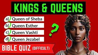 Test Your Bible Knowledge on Israel's Monarchs | Kings & Queens 