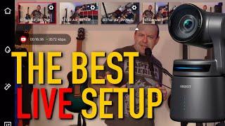 The BEST livestream SETUP for GIgs ￼- OBSBOT Tail Air