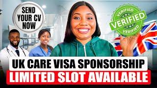 NEW UK Care Homes Giving Visa Sponsorship, No Experience Needed